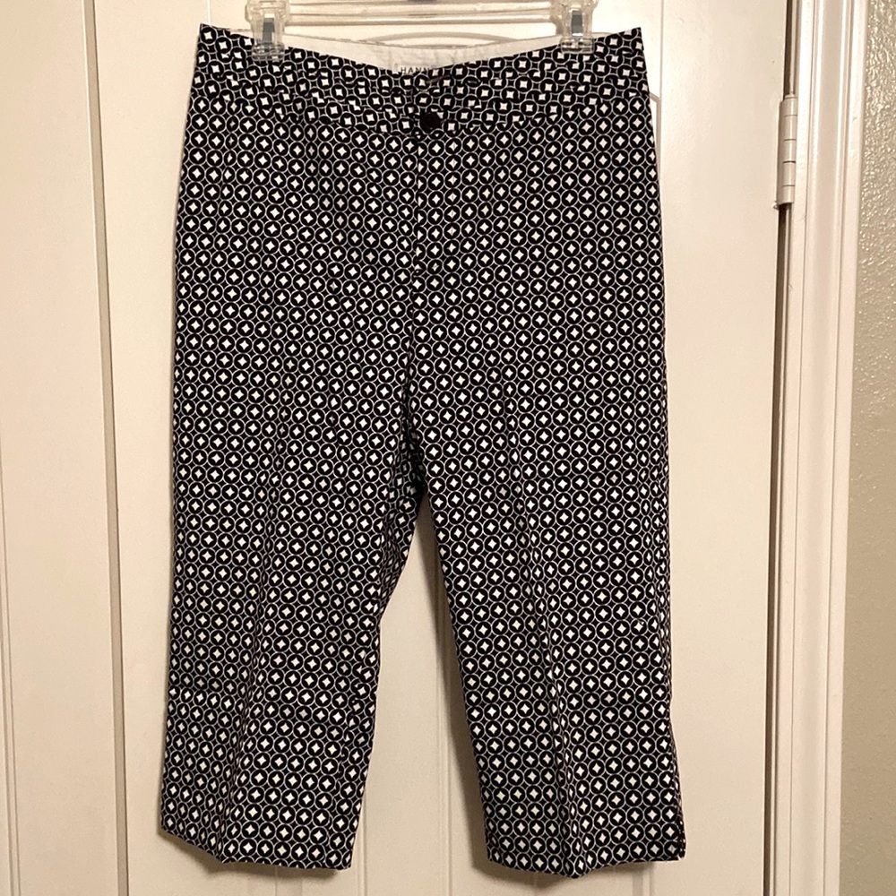 HANNAH stretch capri size 8